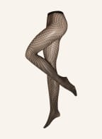 Wolford Feinstrumpfhose INVERTED DOTS TIGHTS, Farbe: 8641 fairly light/black (Bild 1)
