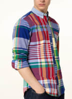 POLO RALPH LAUREN Oxfordhemd Slim Fit, Farbe: BLAU/ ROT/ GRÜN (Bild 1)