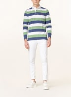 POLO RALPH LAUREN Jersey-Poloshirt Custom Slim Fit , Farbe: HELLGRÜN/ BLAU/ WEISS (Bild 1)