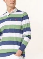 POLO RALPH LAUREN Jersey-Poloshirt Custom Slim Fit , Farbe: HELLGRÜN/ BLAU/ WEISS (Bild 1)