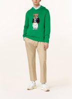 POLO RALPH LAUREN Strick-Hoodie, Farbe: GRÜN (Bild 1)