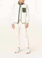 POLO RALPH LAUREN Kunstfell-Weste, Farbe: OLIV/ ECRU (Bild 1)