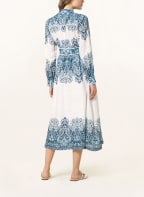MRS & HUGS Hemdblusenkleid aus Leinen, Farbe: DUNKELBLAU/ WEISS (Bild 1)