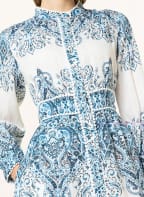 MRS & HUGS Hemdblusenkleid aus Leinen, Farbe: DUNKELBLAU/ WEISS (Bild 1)