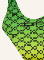 Off-White Swimsuit, Color: LIGHT GREEN/ GREEN/ BLACK (Image 1)