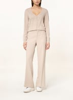 REPEAT Strickjacke aus Cashmere, Farbe: CREME (Bild 1)