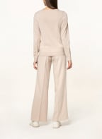 REPEAT Strickjacke aus Cashmere, Farbe: CREME (Bild 1)