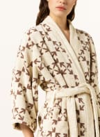 Off-White Home Unisex-Bademantel, Farbe: CREME/ TAUPE (Bild 1)