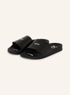 Off-White Pantoletten, Farbe: SCHWARZ/ WEISS (Bild 1)