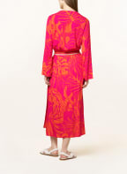 FIRE+ICE Wickelkleid ELY, Farbe: ORANGE/ NEONPINK (Bild 1)