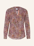 Emily VAN DEN BERGH Blusenshirt, Farbe: NEONGRÜN/ BRAUN/ PINK (Bild 1)