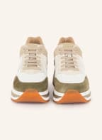VOILE BLANCHE Sneaker MARAN , Farbe: WEISS/ OLIV/ HELLGRAU (Bild 1)