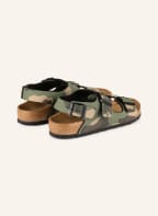 BIRKENSTOCK Sandalen MILANO, Farbe: GRÜN/ DUNKELGRÜN/ BEIGE (Bild 1)