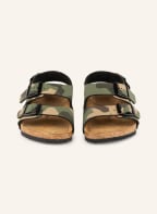 BIRKENSTOCK Sandalen MILANO, Farbe: GRÜN/ DUNKELGRÜN/ BEIGE (Bild 1)