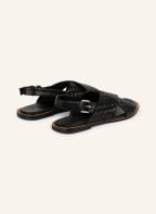 SHABBIES AMSTERDAM Sandals, Color: BLACK (Image 1)