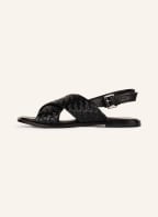 SHABBIES AMSTERDAM Sandals, Color: BLACK (Image 1)