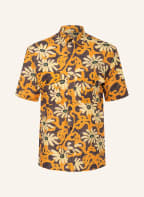 Nanushka Shirt KITH comfort fit with linen, Color: ORANGE/ BROWN/ YELLOW (Image 1)