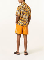 Nanushka Shirt KITH comfort fit with linen, Color: ORANGE/ BROWN/ YELLOW (Image 1)