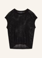 IRIS von ARNIM Strickshirt MONA aus Leinen, Farbe: SCHWARZ (Bild 1)