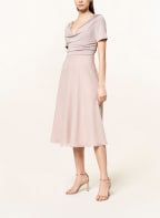 Vera Mont Cocktailkleid im Materialmix, Farbe: BEIGE (Bild 1)