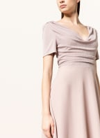 Vera Mont Cocktailkleid im Materialmix, Farbe: BEIGE (Bild 1)
