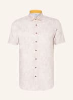 DESOTO Kurzarm-Hemd Slim Fit , Farbe: WEISS/ HELLBRAUN (Bild 1)