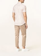 DESOTO Kurzarm-Hemd Slim Fit , Farbe: WEISS/ HELLBRAUN (Bild 1)
