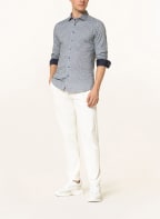 DESOTO Jerseyhemd Slim Fit , Farbe: WEISS/ DUNKELBLAU/ KHAKI (Bild 1)