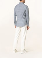 DESOTO Jerseyhemd Slim Fit , Farbe: WEISS/ DUNKELBLAU/ KHAKI (Bild 1)