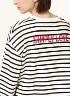 ONE MORE STORY Sweatshirt, Farbe: WEISS/ SCHWARZ (Bild 1)