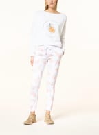 Juvia Sweatpants , Farbe: CREME/ HELLORANGE (Bild 1)