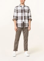 BOGNER Hemd RAPHI Prime Fit mit Stehkragen, Farbe: WEISS/ GRAU/ TAUPE (Bild 1)