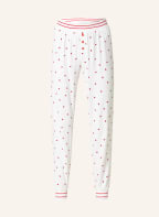 P.J.Salvage Lounge-Hose , Farbe: WEISS/ ROT (Bild 1)