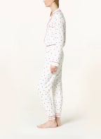 P.J.Salvage Lounge-Hose , Farbe: WEISS/ ROT (Bild 1)