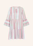 SUMMERY COPENHAGEN Kleid ELIZA mit 3/4-Arm und Volants, Farbe: HELLBLAU/ ROSA/ WEISS (Bild 1)
