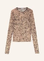 PATRIZIA PEPE Long sleeve shirt , Color: BLACK/ BEIGE (Image 1)