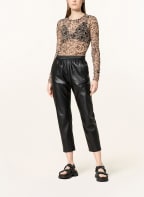 PATRIZIA PEPE Long sleeve shirt , Color: BLACK/ BEIGE (Image 1)