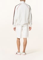 GUCCI Sweatjacke mit Galonstreifen , Farbe: WEISS (Bild 1)