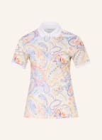 darling harbour Piqué-Poloshirt, Farbe: WEISS/ GELB/ DUNKELBLAU (Bild 1)