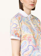 darling harbour Piqué-Poloshirt, Farbe: WEISS/ GELB/ DUNKELBLAU (Bild 1)