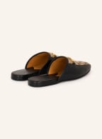GUCCI Mules, Farbe: SCHWARZ/ BEIGE (Bild 1)
