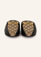 GUCCI Mules, Farbe: SCHWARZ/ BEIGE (Bild 1)