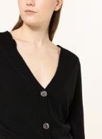 FTC CASHMERE Strickjacke aus Cashmere, Farbe: SCHWARZ (Bild 1)
