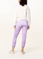 darling harbour 7/8 pants in jogger style , Color: LIGHT PURPLE (Image 1)