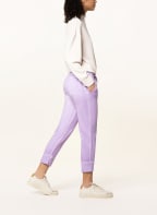 darling harbour 7/8 pants in jogger style , Color: LIGHT PURPLE (Image 1)