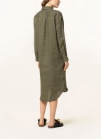 MRS & HUGS Hemdblusenkleid aus Leinen , Farbe: KHAKI (Bild 1)