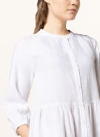 MRS & HUGS Hemdblusenkleid aus Leinen mit 3/4-Arm, Farbe: WEISS (Bild 1)