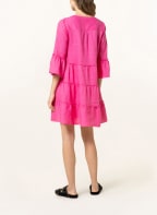 MRS & HUGS Leinenkleid mit 3/4-Arm, Farbe: PINK (Bild 1)
