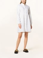 MRS & HUGS Hemdblusenkleid aus Leinen, Farbe: WEISS (Bild 1)