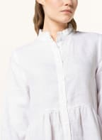 MRS & HUGS Hemdblusenkleid aus Leinen, Farbe: WEISS (Bild 1)